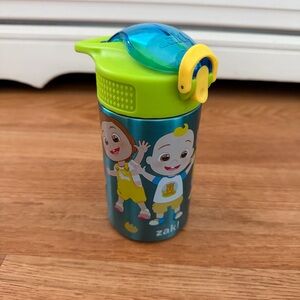 Zak! Cocomelon Metal Water Bottle
